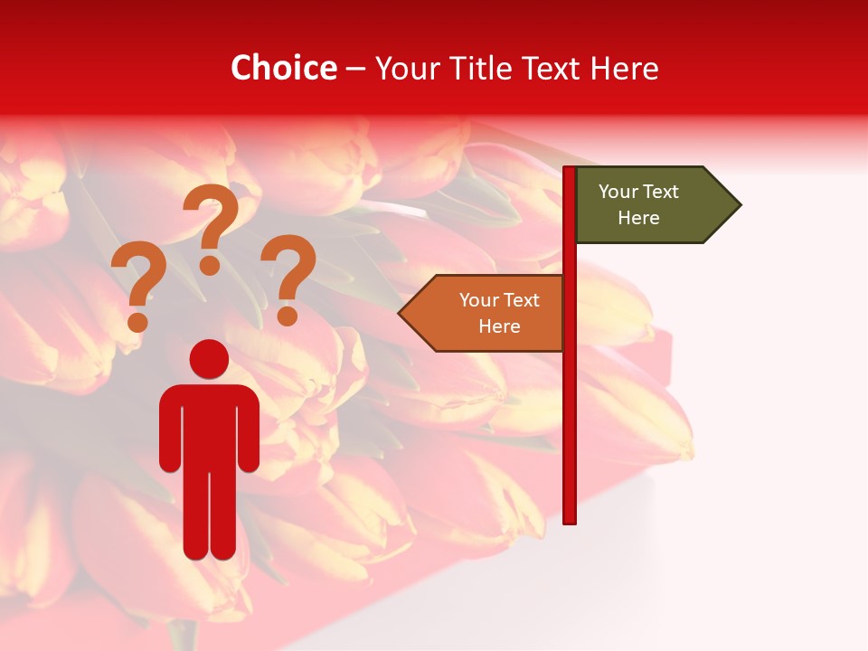 Romance Floral Sample PowerPoint Template