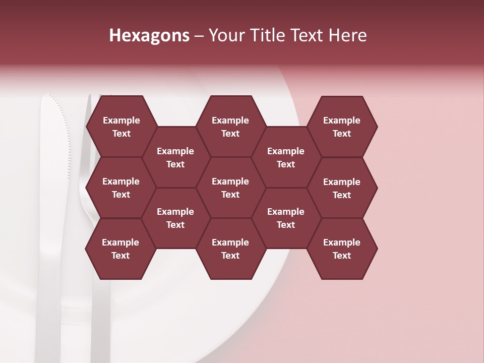 Metal Empty Dish PowerPoint Template