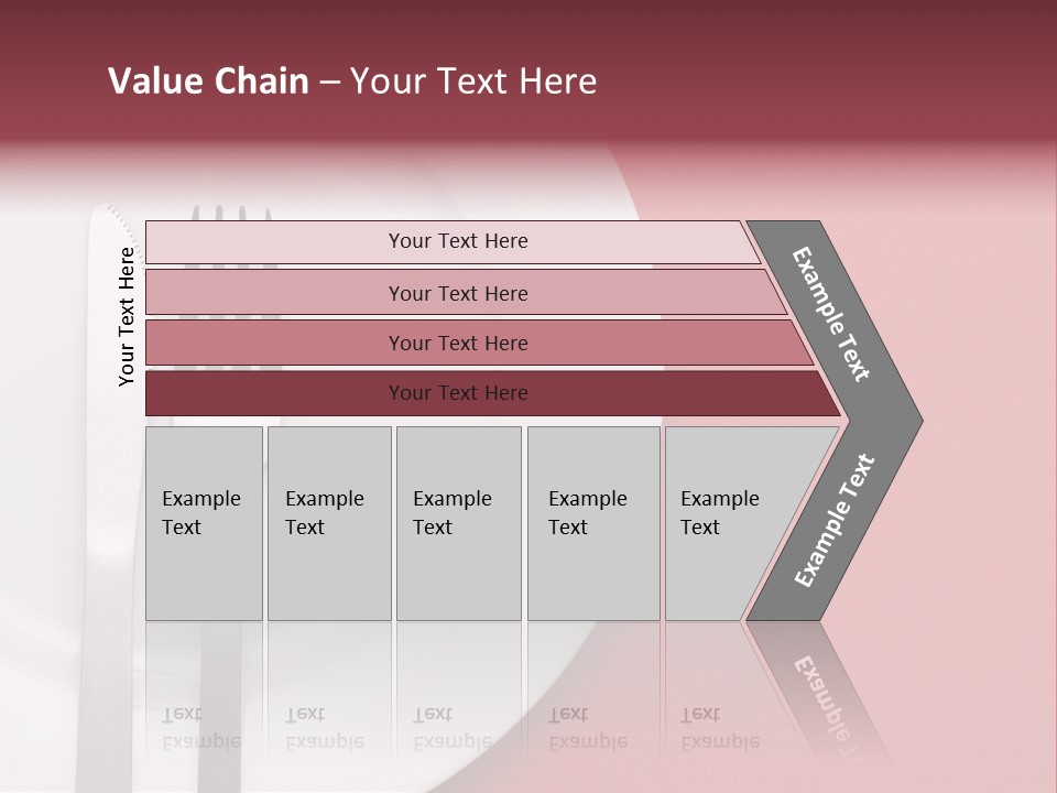 Metal Empty Dish PowerPoint Template