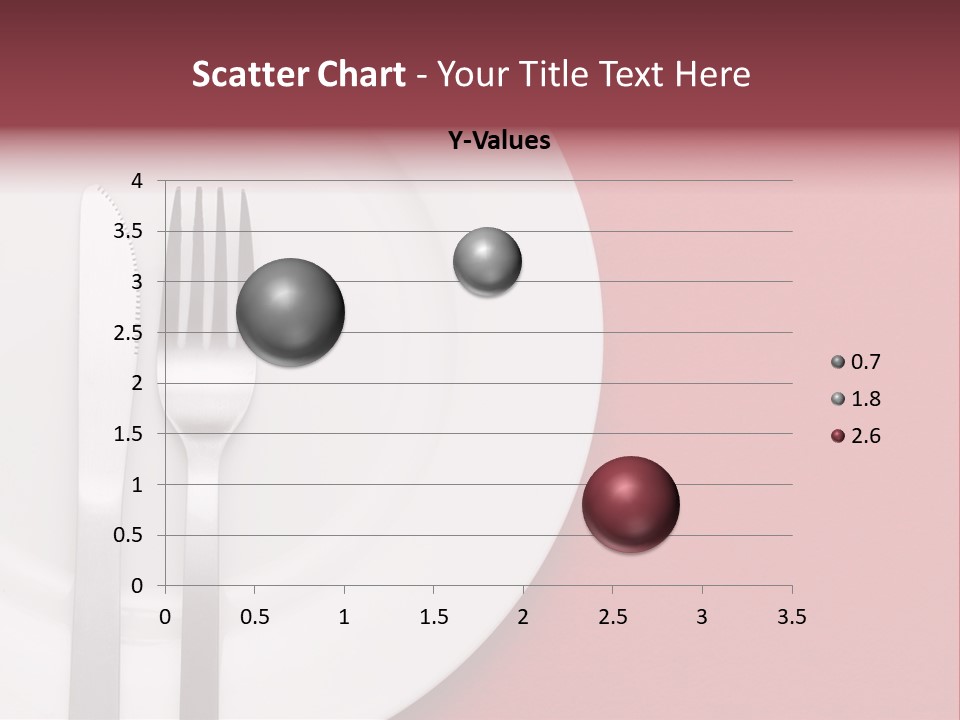 Metal Empty Dish PowerPoint Template