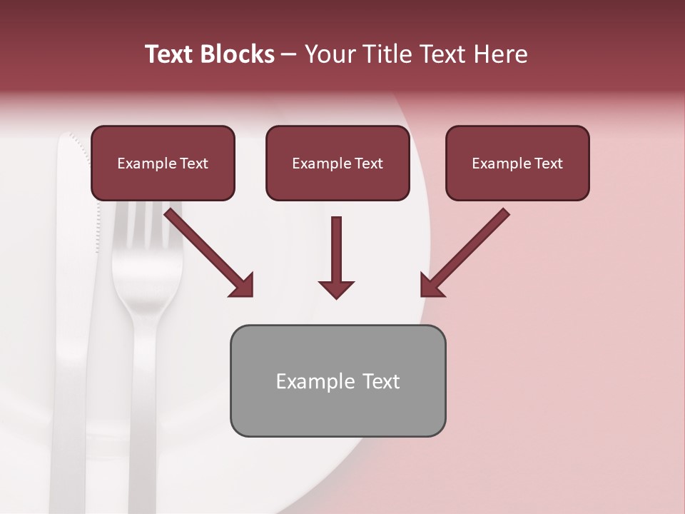 Metal Empty Dish PowerPoint Template