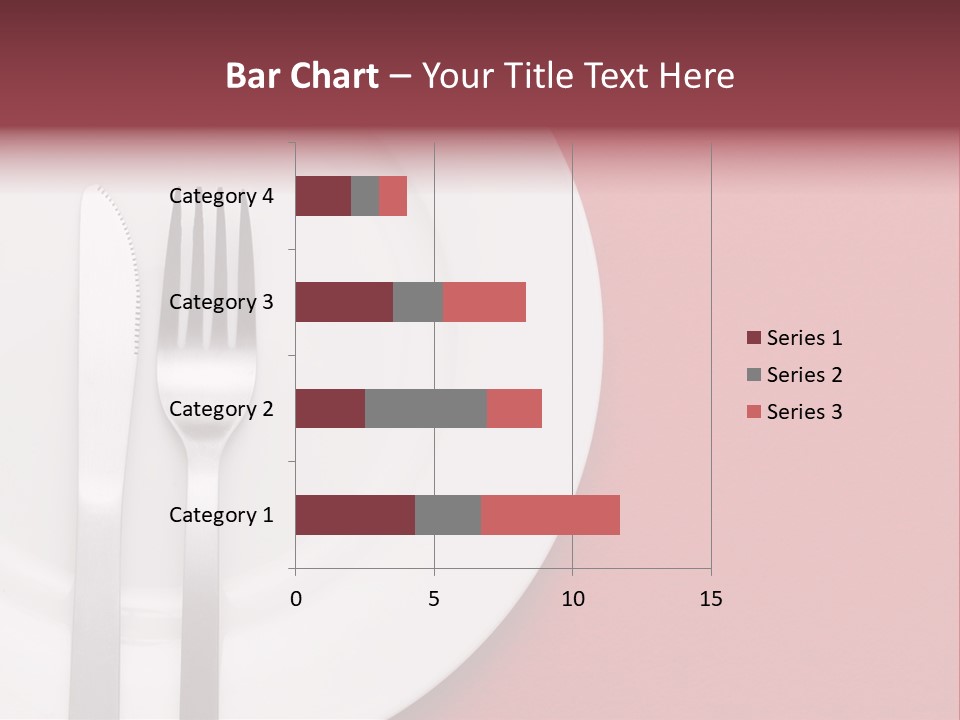 Metal Empty Dish PowerPoint Template