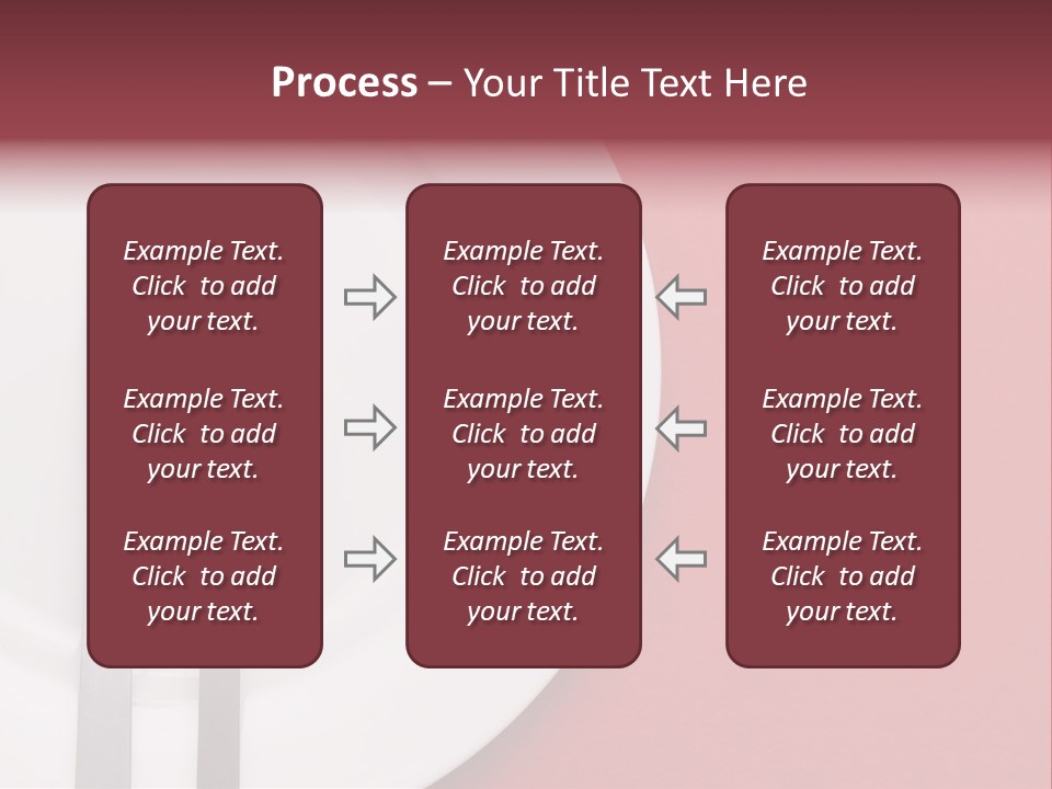 Metal Empty Dish PowerPoint Template