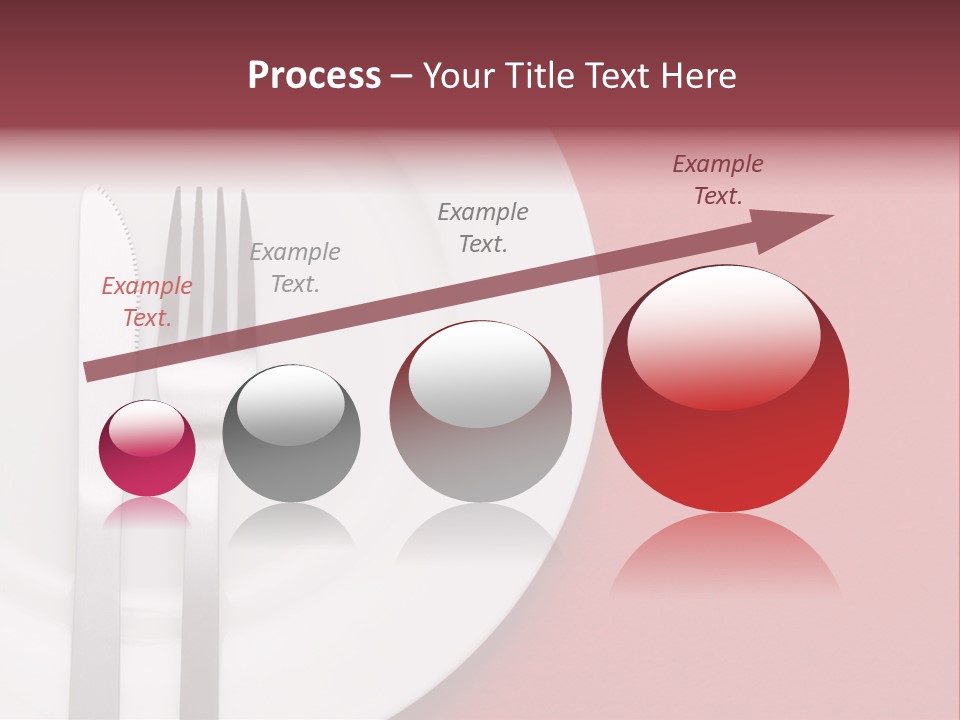 Metal Empty Dish PowerPoint Template