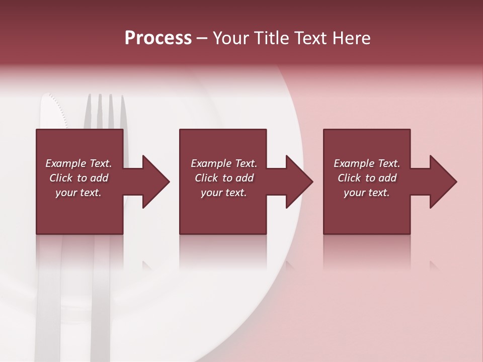 Metal Empty Dish PowerPoint Template