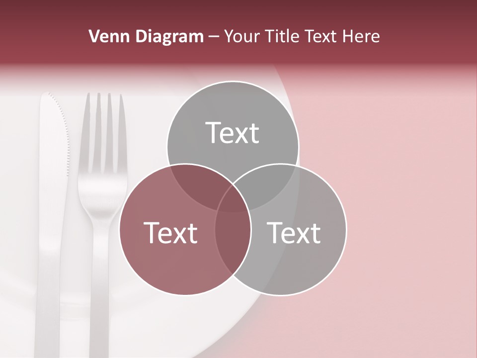 Metal Empty Dish PowerPoint Template