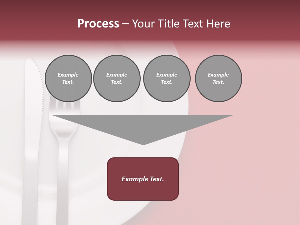 Metal Empty Dish PowerPoint Template