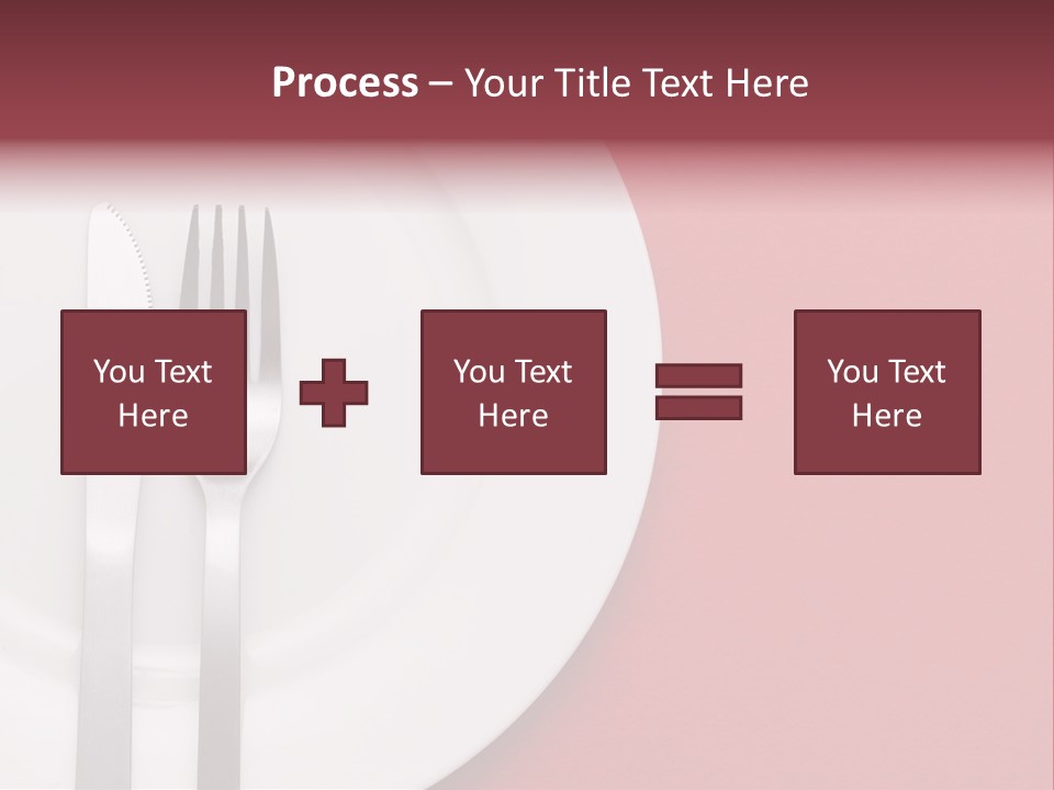 Metal Empty Dish PowerPoint Template