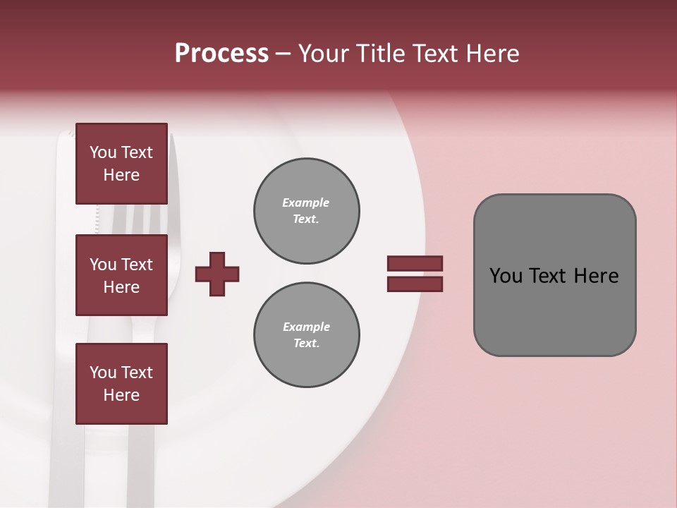 Metal Empty Dish PowerPoint Template