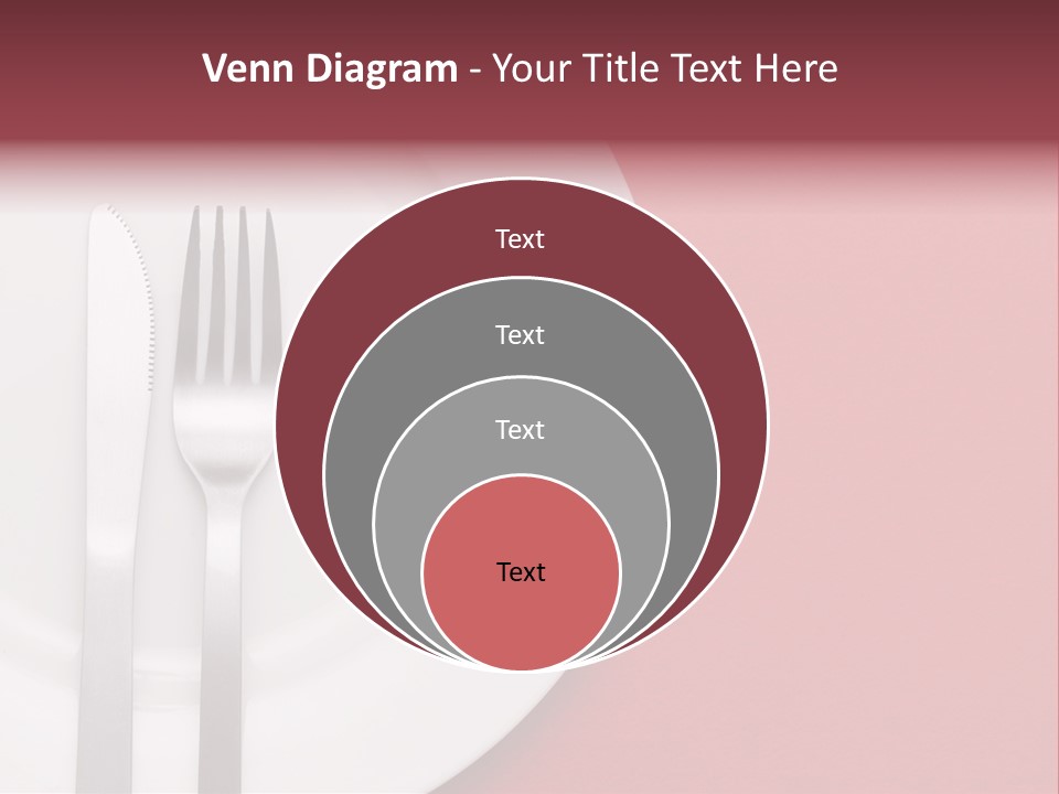 Metal Empty Dish PowerPoint Template