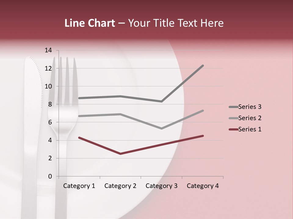 Metal Empty Dish PowerPoint Template