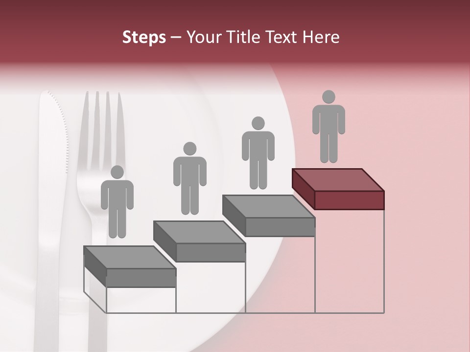 Metal Empty Dish PowerPoint Template