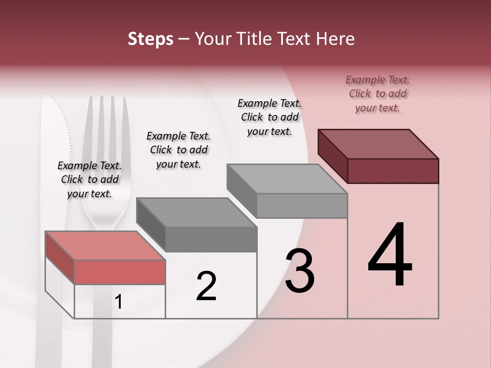 Metal Empty Dish PowerPoint Template