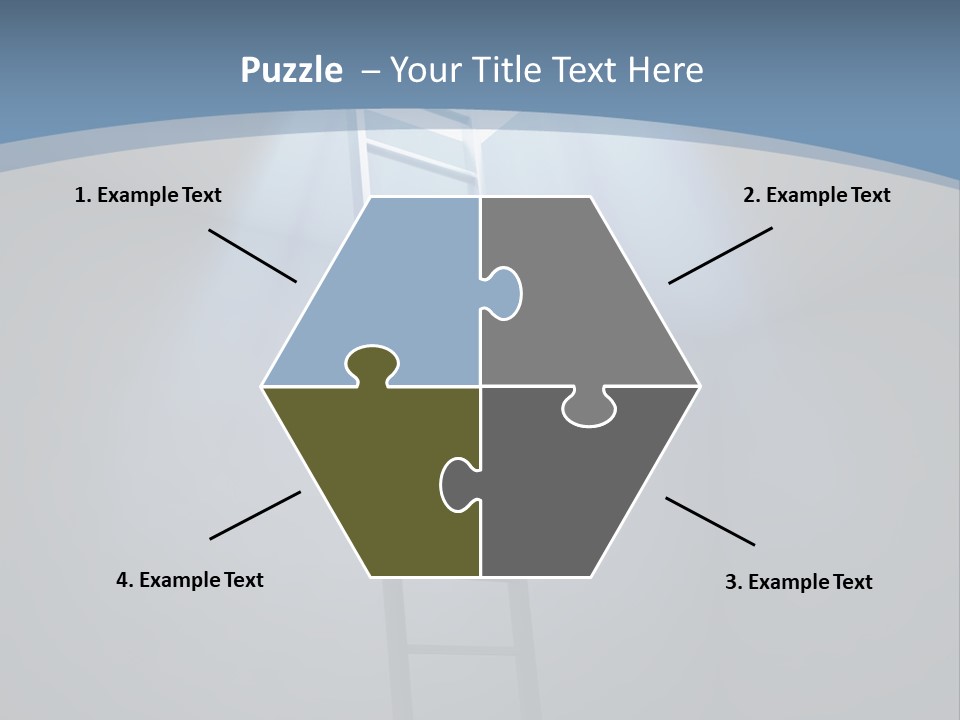 Corridor Background Human PowerPoint Template