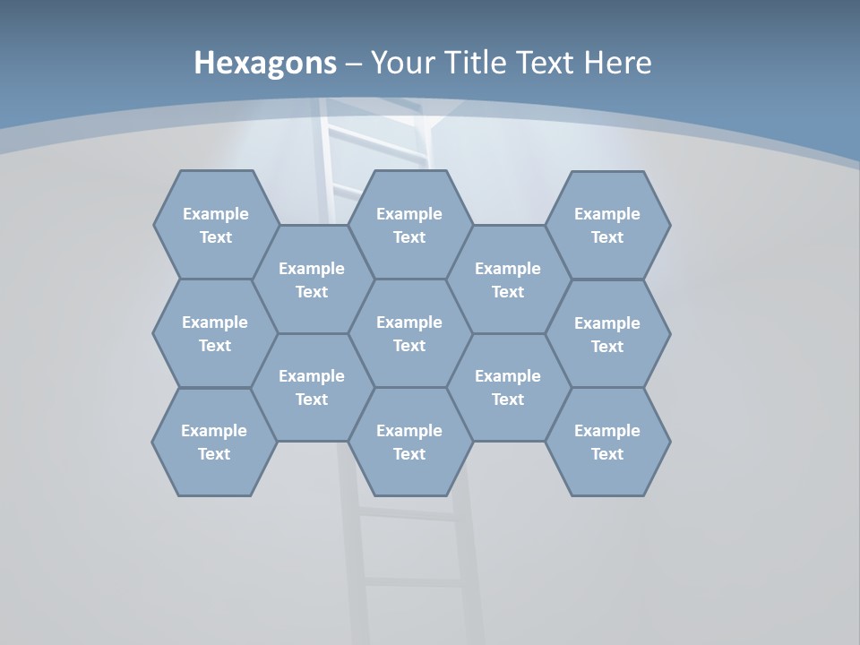 Corridor Background Human PowerPoint Template