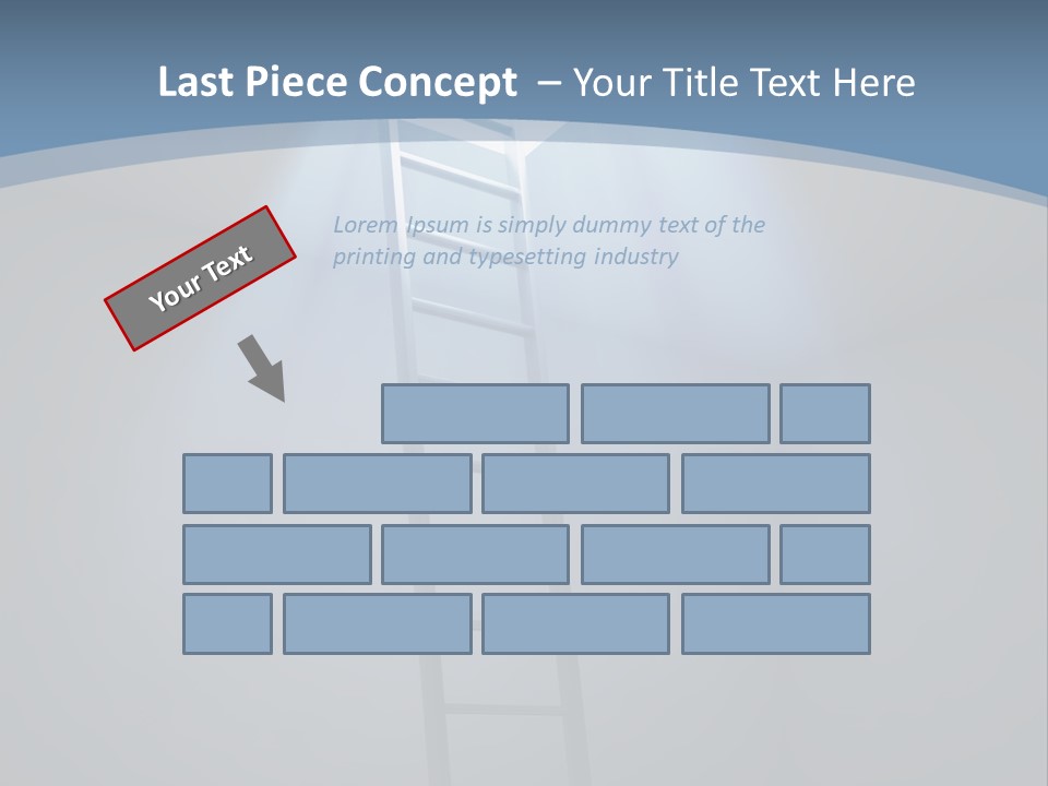 Corridor Background Human PowerPoint Template