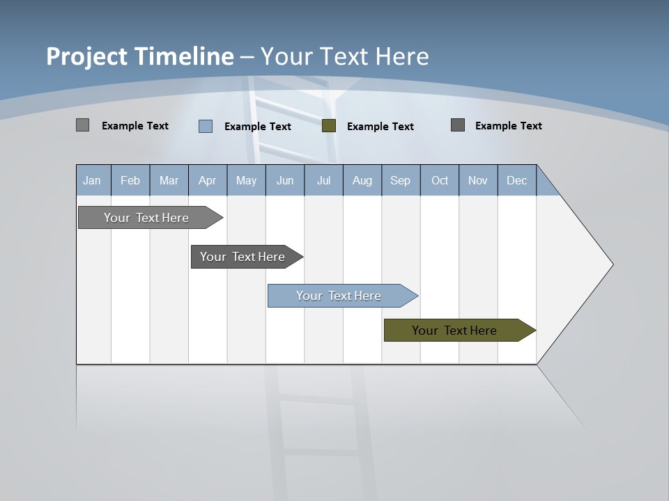 Corridor Background Human PowerPoint Template