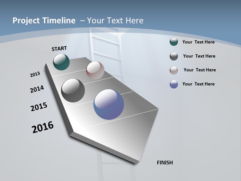 Corridor Background Human PowerPoint Template