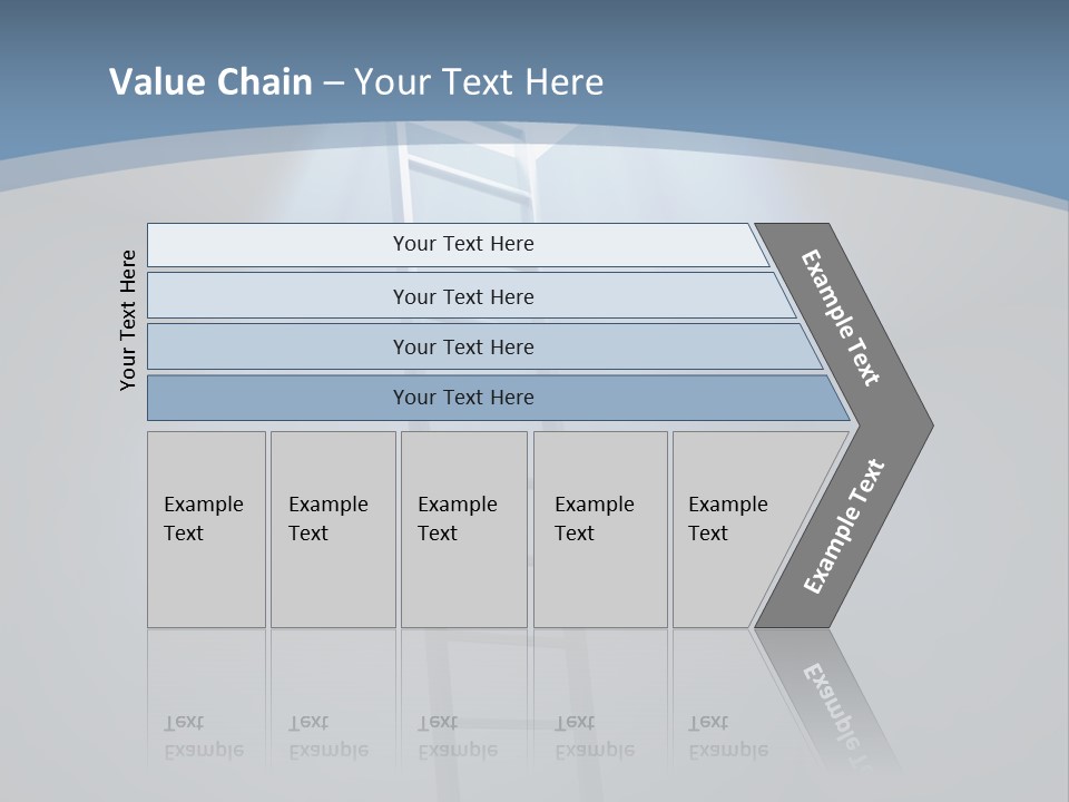 Corridor Background Human PowerPoint Template