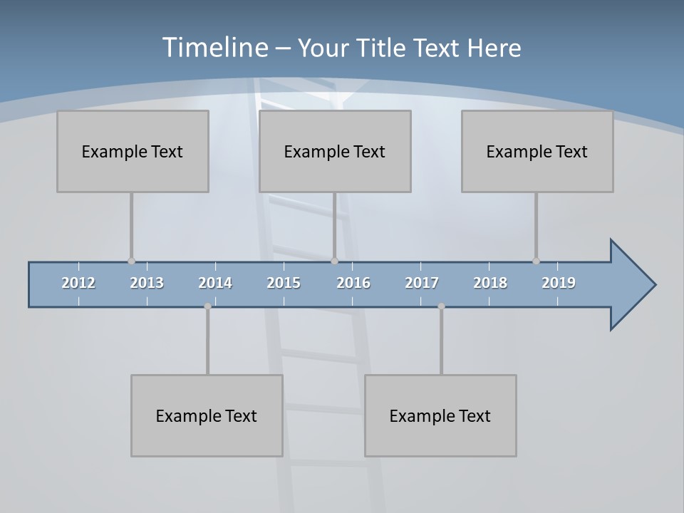 Corridor Background Human PowerPoint Template