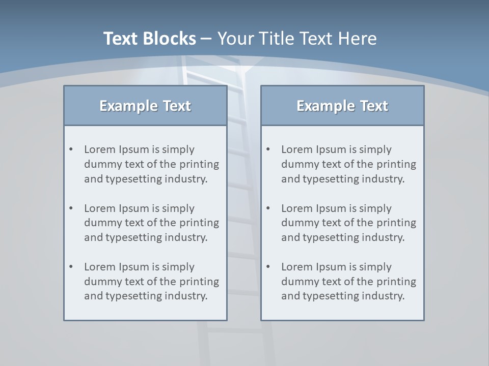 Corridor Background Human PowerPoint Template