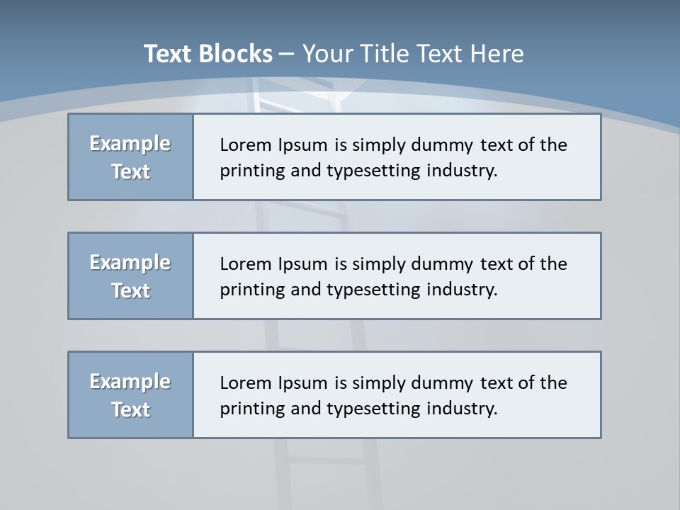 Corridor Background Human PowerPoint Template