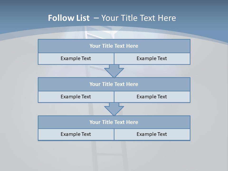 Corridor Background Human PowerPoint Template