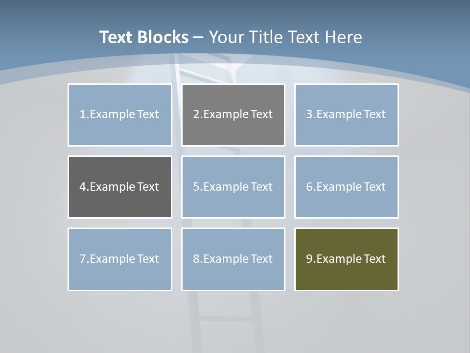 Corridor Background Human PowerPoint Template