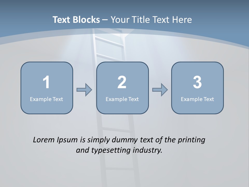 Corridor Background Human PowerPoint Template