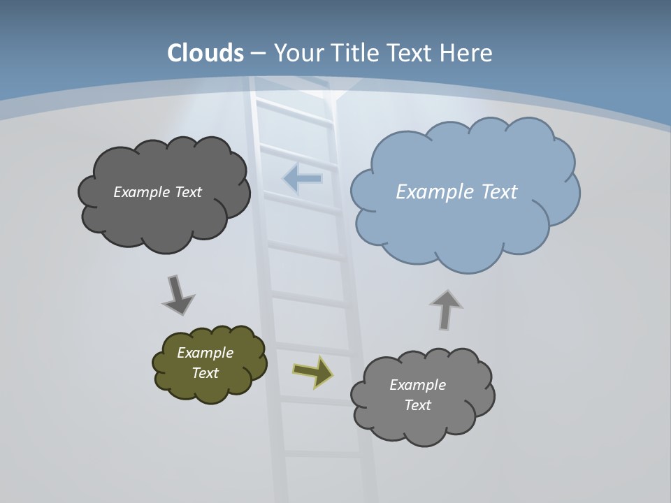 Corridor Background Human PowerPoint Template