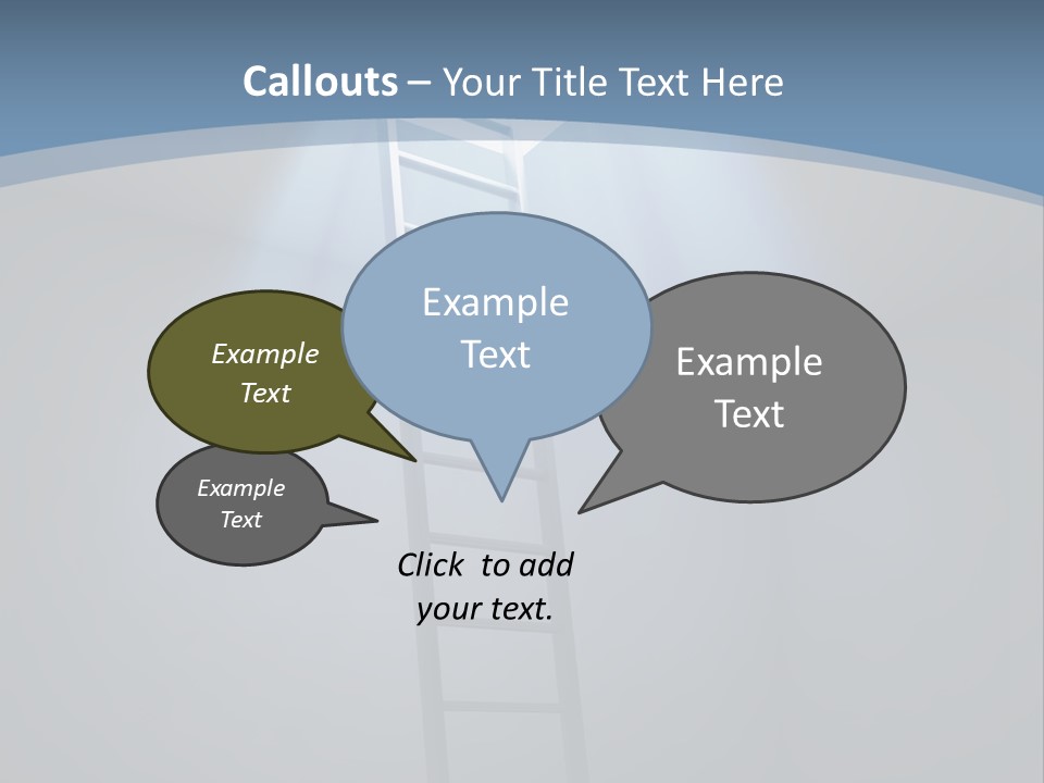 Corridor Background Human PowerPoint Template