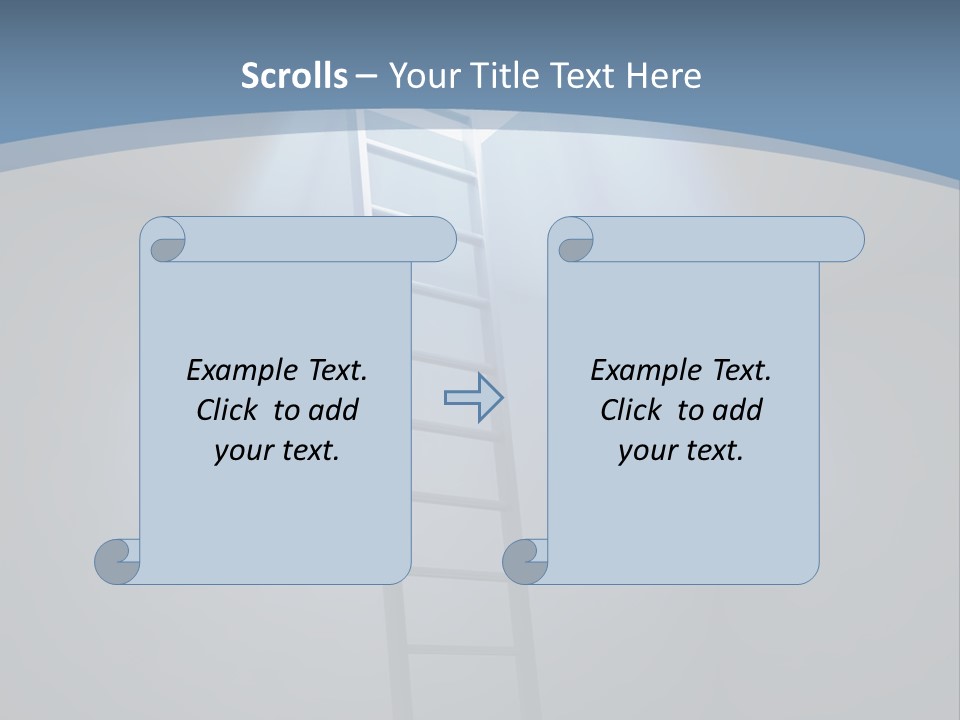 Corridor Background Human PowerPoint Template