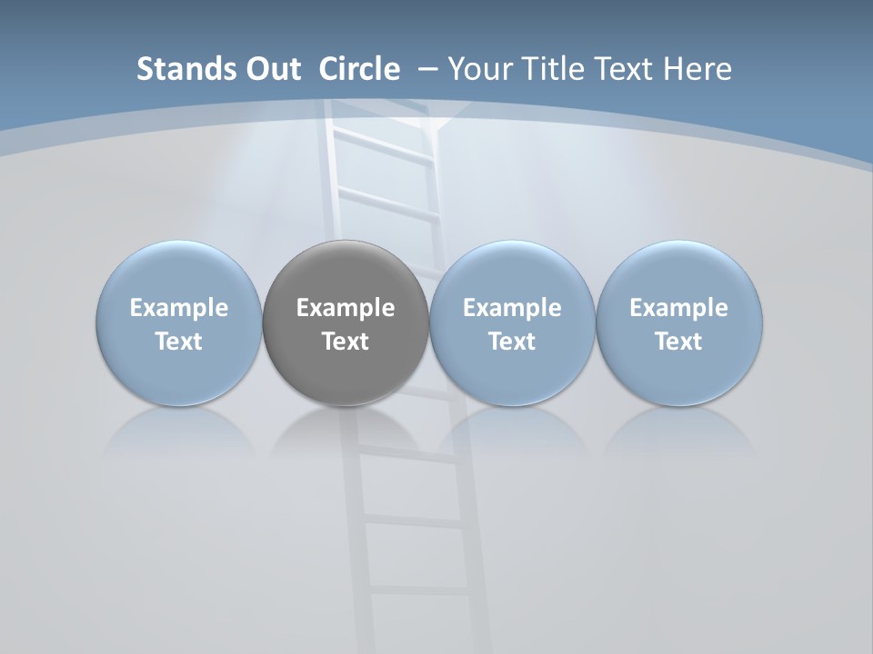 Corridor Background Human PowerPoint Template