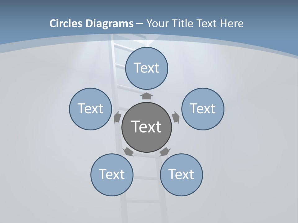 Corridor Background Human PowerPoint Template