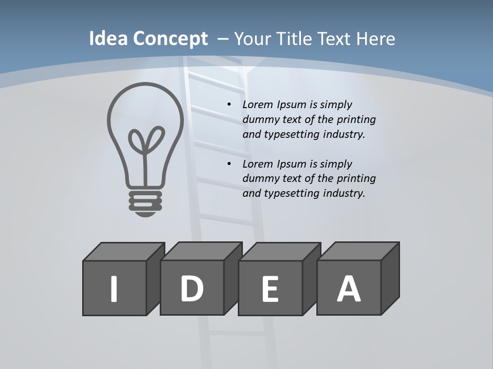 Corridor Background Human PowerPoint Template