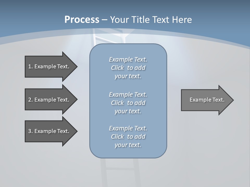 Corridor Background Human PowerPoint Template