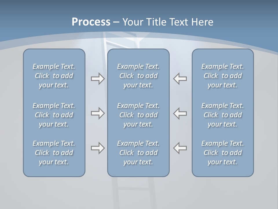 Corridor Background Human PowerPoint Template