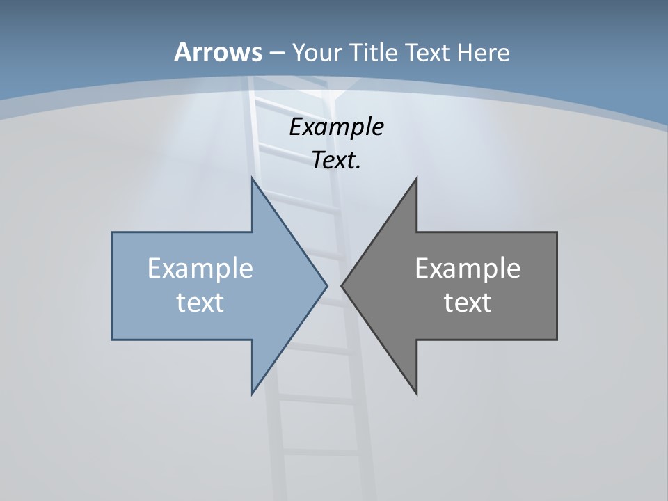 Corridor Background Human PowerPoint Template