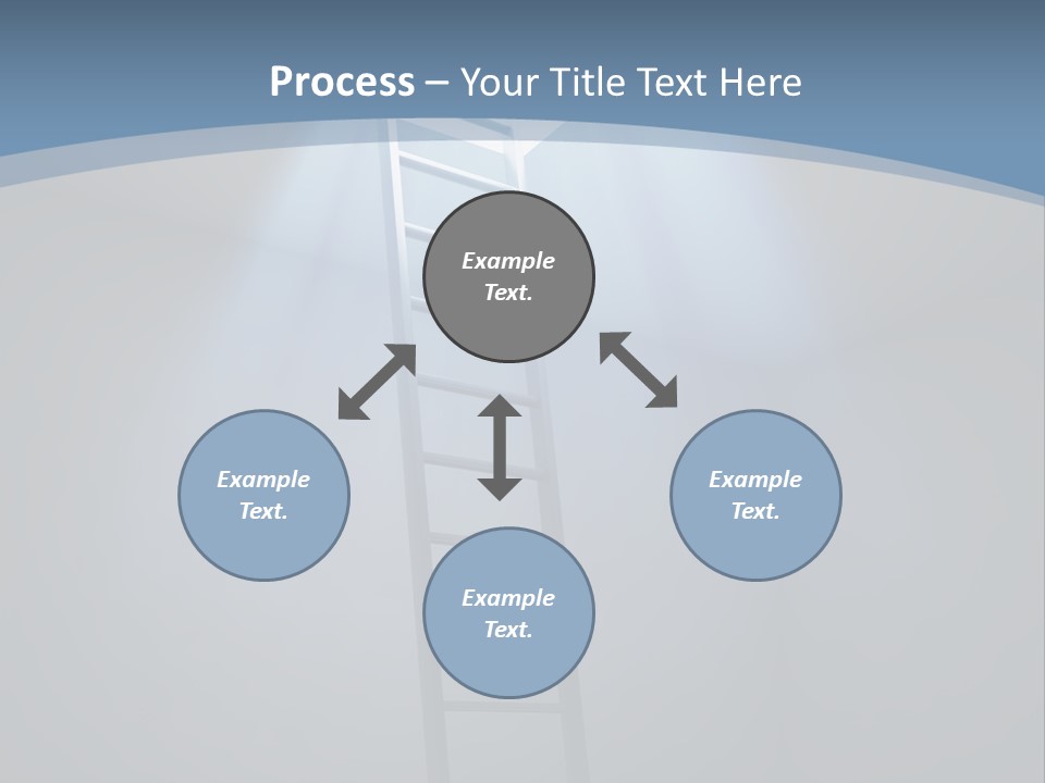 Corridor Background Human PowerPoint Template