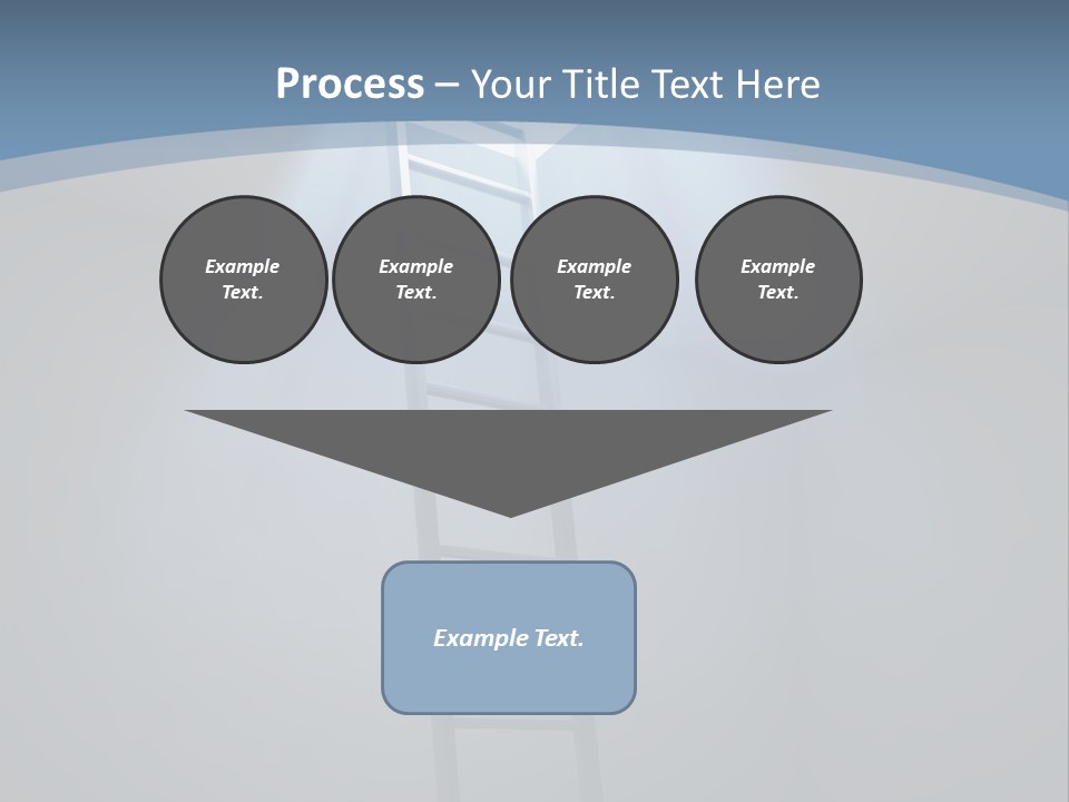 Corridor Background Human PowerPoint Template