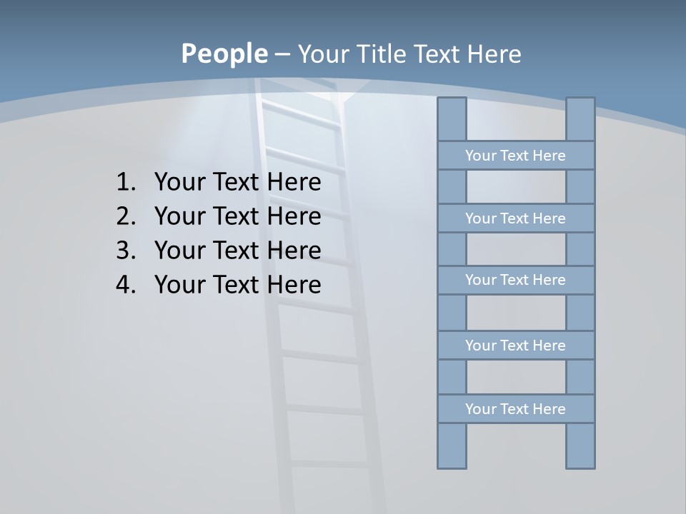 Corridor Background Human PowerPoint Template