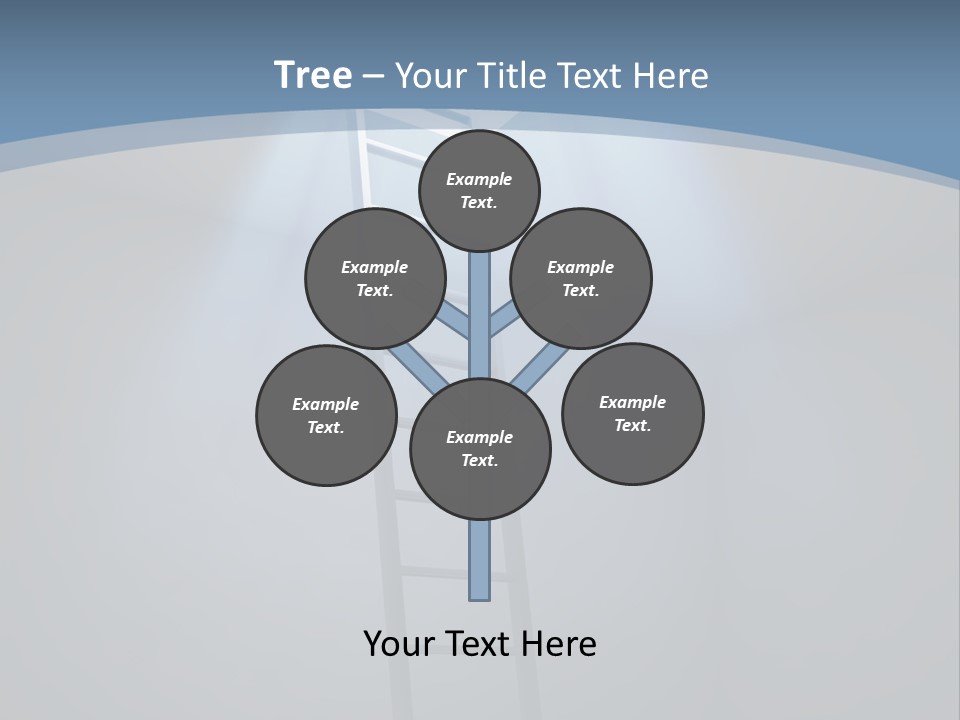 Corridor Background Human PowerPoint Template