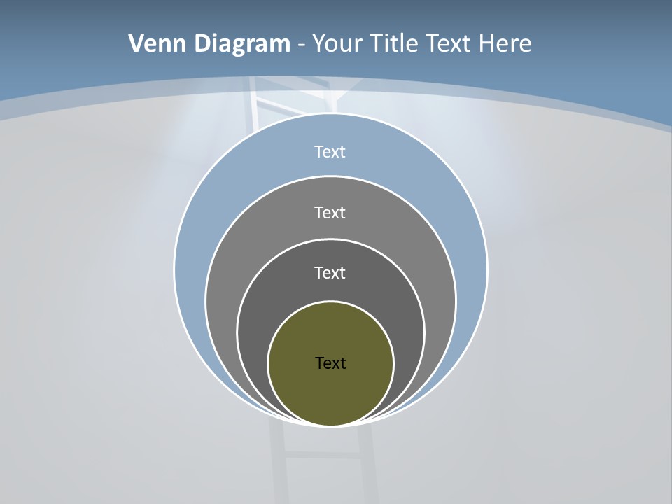 Corridor Background Human PowerPoint Template
