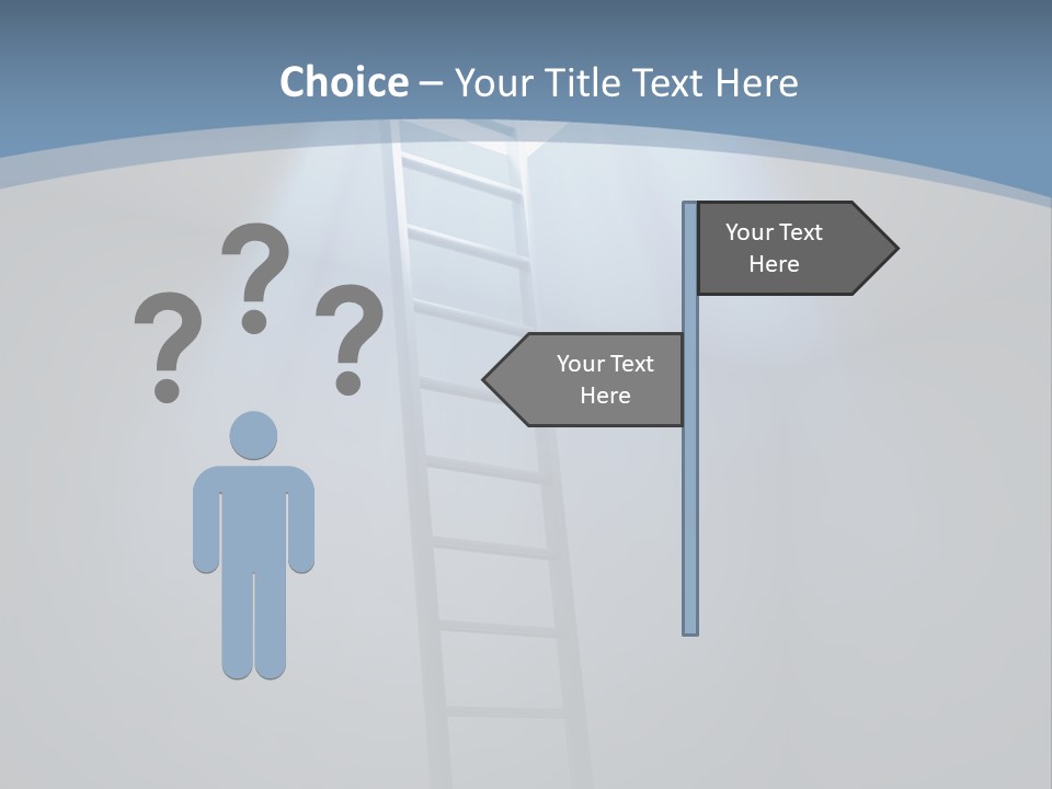 Corridor Background Human PowerPoint Template