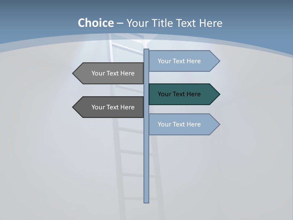 Corridor Background Human PowerPoint Template