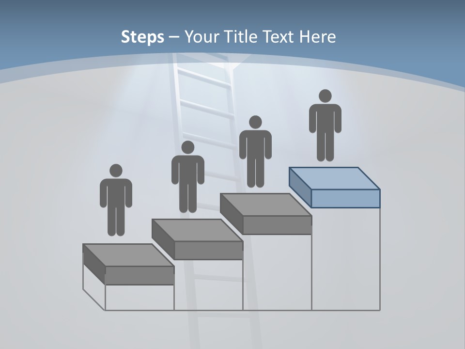 Corridor Background Human PowerPoint Template