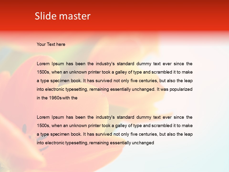 Spring Plant Space PowerPoint Template