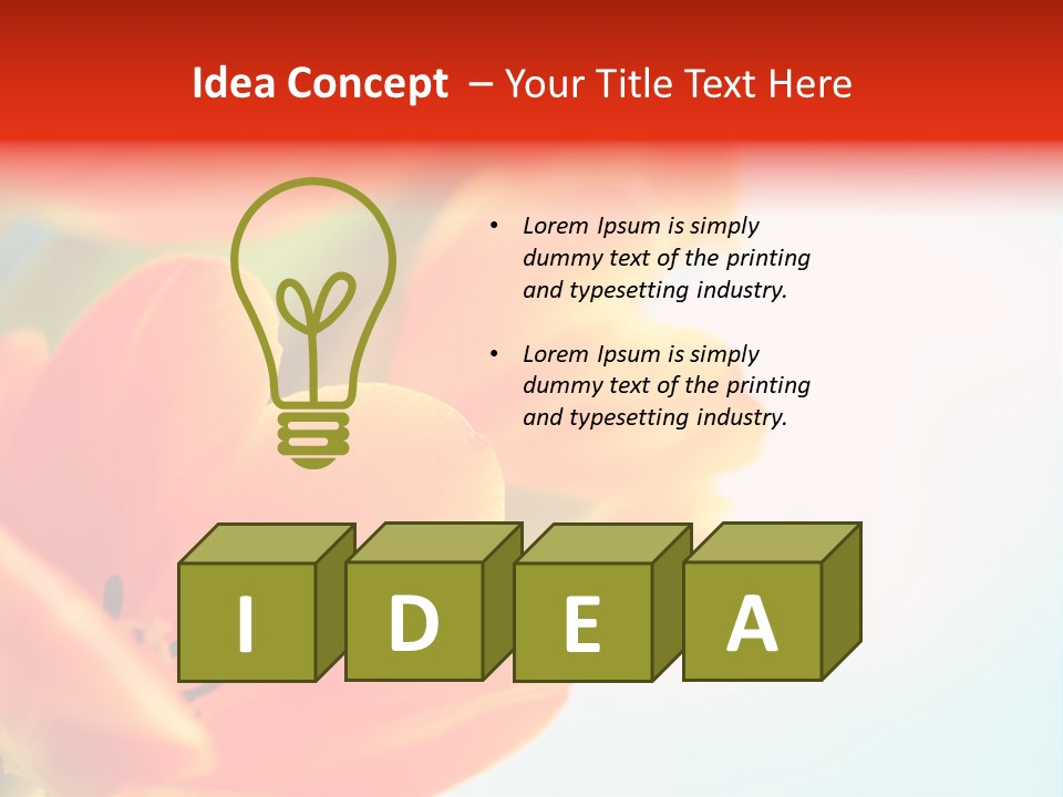 Spring Plant Space PowerPoint Template