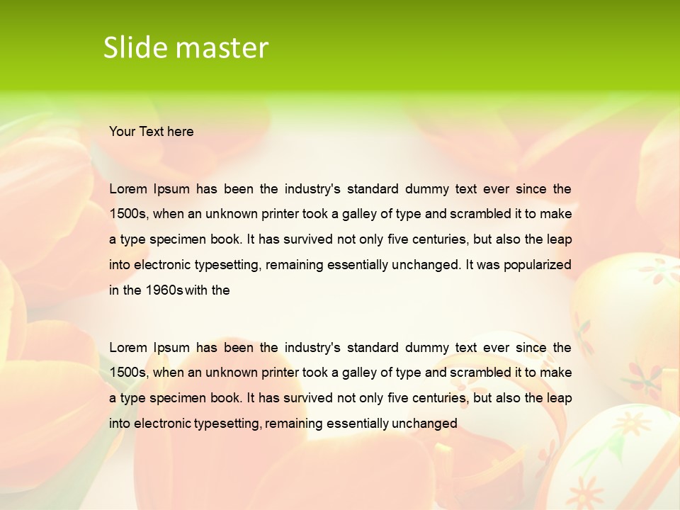 Frame Celebration Seasonal PowerPoint Template