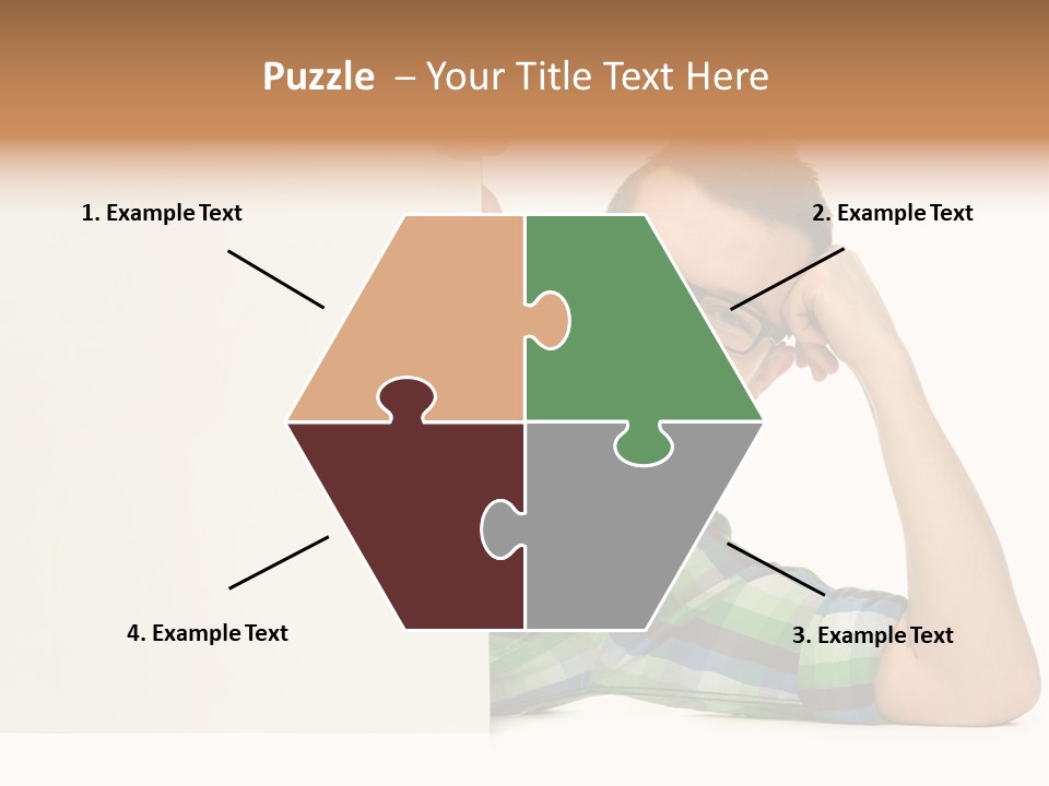 Toothy White Background Positive PowerPoint Template